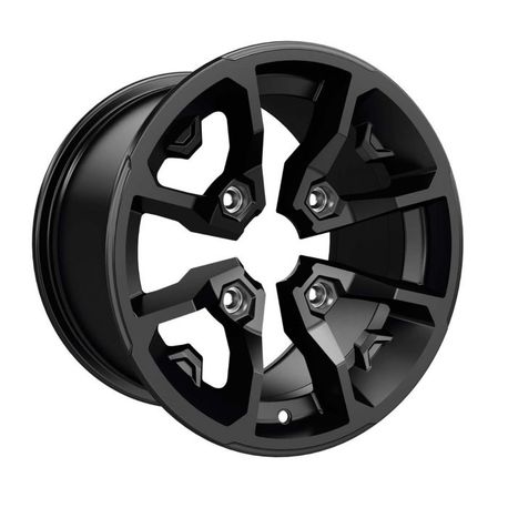 Can-Am 14" Alumiinivanne Taakse Musta Can-Am 14" Alumiinivanne Taakse Musta